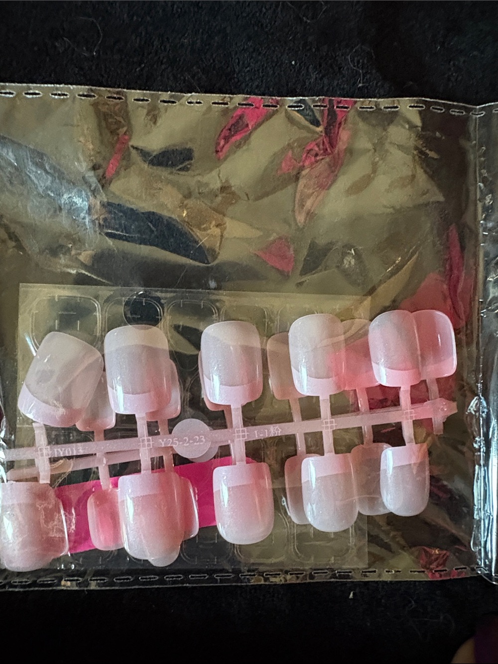 Press-On Nail Set - Soft Pink French Tip